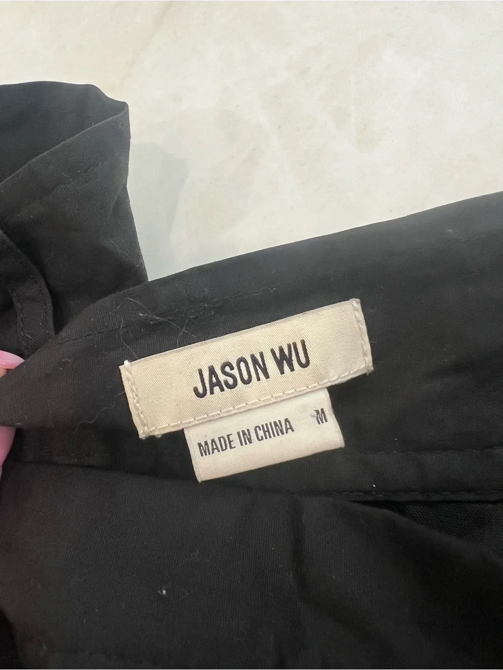 Jason Wu Black Tiered Skirt Size Medium
